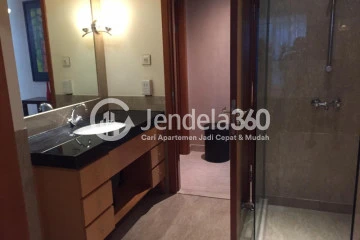 Bathroom Well Located 2BR Apartment Middle Floor with City View at Pakubuwono Residence