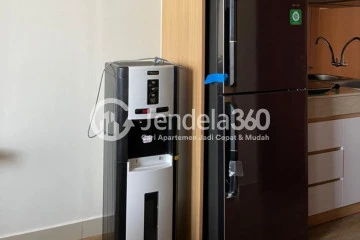 Kitchen High Floor Studio Apartment with City View at Evenciio Apartment