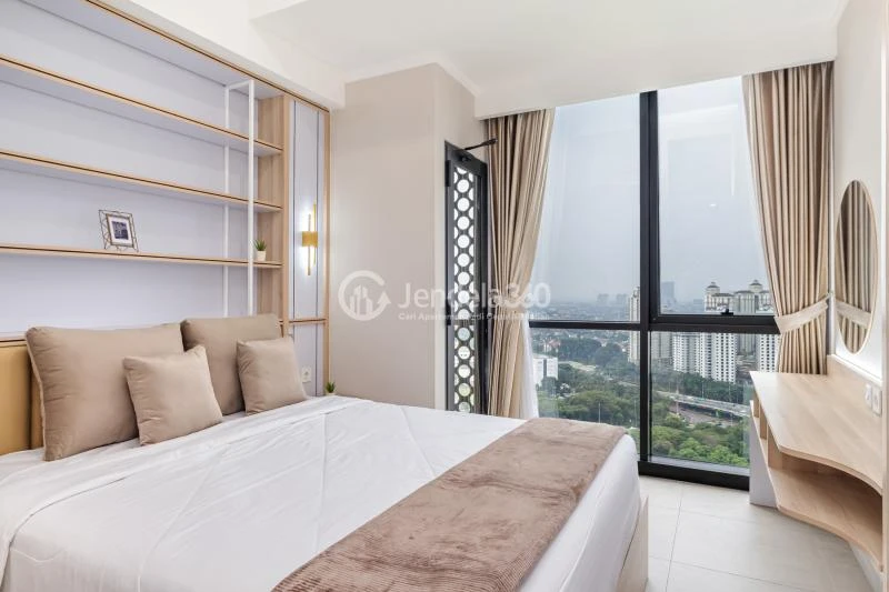 Bedroom 1BR Apartment with  View at Menara Jakarta Apartment