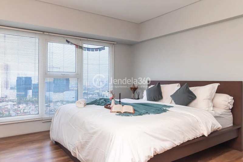Bedroom 1 Strategic Location 2BR Apartment Middle Floor with City View at Maqna Residence