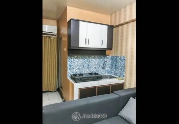 Living Room Low Floor 2BR Apartment with Pool View at Casablanca East Residence