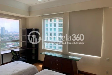 Bedroom 2 Peaceful 3BR Apartment Middle Floor with  View at Pakubuwono Residence