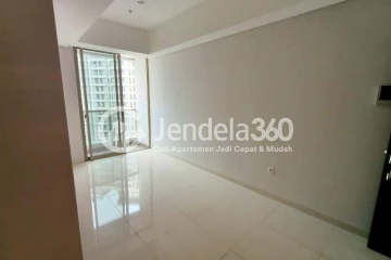 Living Room 1BR Apartment with City View at Taman Anggrek Residence