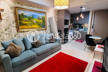 Living Room Best Deal 1BR Apartment at Gold Coast Apartment Low Floor
