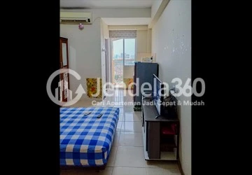 Bedroom Studio Green Palm Residence Apartment at Middle Floor
