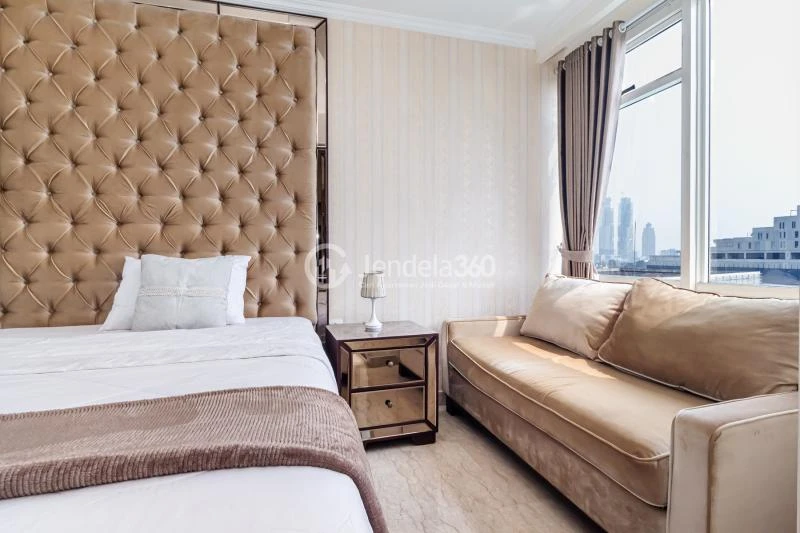 Bedroom Menteng Park Studio Fully Furnished