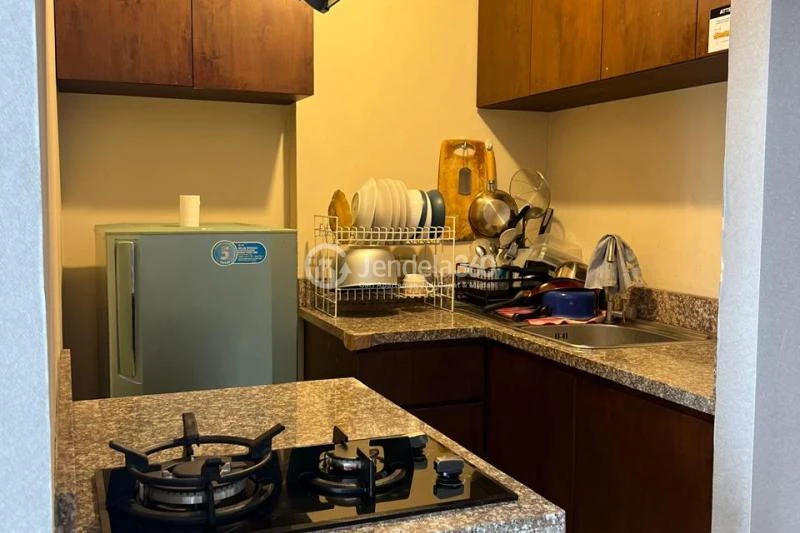 Kitchen 2BR Apartment with  View at Taman Melati Margonda Apartment