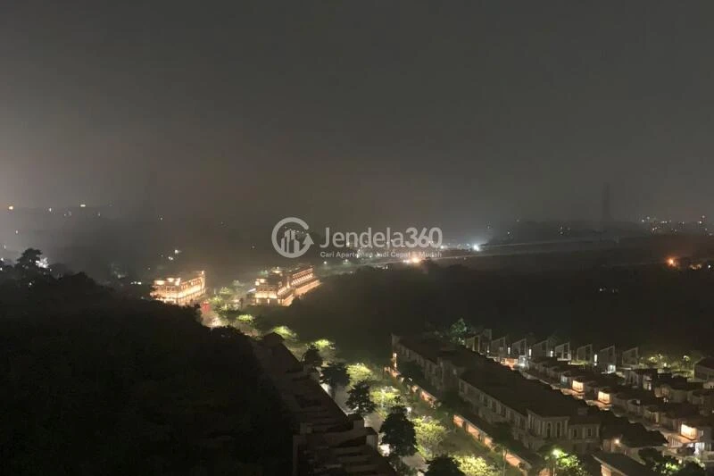 Balcony Low Floor 2BR Apartment with  View at Podomoro Golf View Apartment
