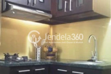 Kitchen Simply Look 1BR Apartment at Tamansari Sudirman Middle Floor