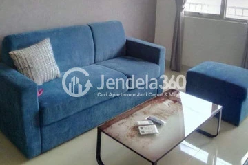 Living Room 2BR Apartment with City View at Park View Condominium