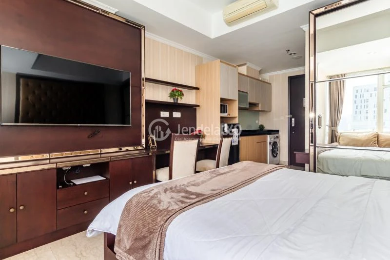 Bedroom Menteng Park Studio Fully Furnished