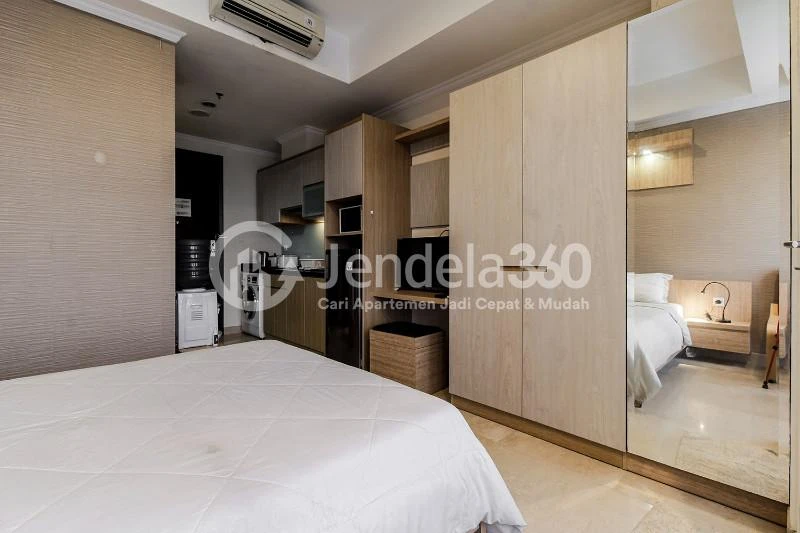 Bedroom Menteng Park Studio Fully Furnished