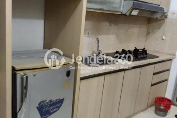 Kitchen Elegant 2BR Apartment Low Floor with City View at Aston Marina Ancol