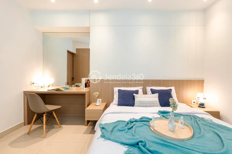 Bedroom 1 Tidy 2BR Apartment Low Floor with  View at Sahid Sudirman Residence