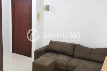 Living Room Comfortable 2BR Apartment at Aston Marina Ancol High Floor