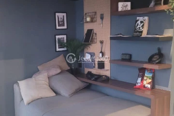 Bedroom Strategic Location 1BR Apartment Middle Floor with City View at Bintaro Icon Apartment