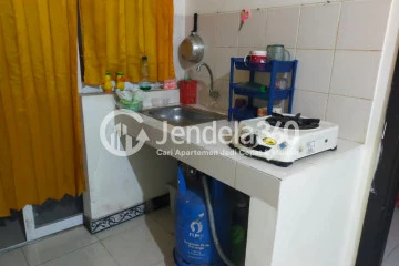 Kitchen Lovely 2BR Apartment Middle Floor with City View at Casablanca East Residence