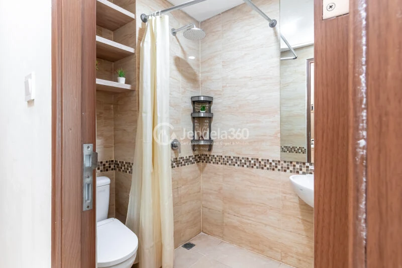 Bathroom Best Deal Studio Apartment Low Floor with  View at B Residence BSD