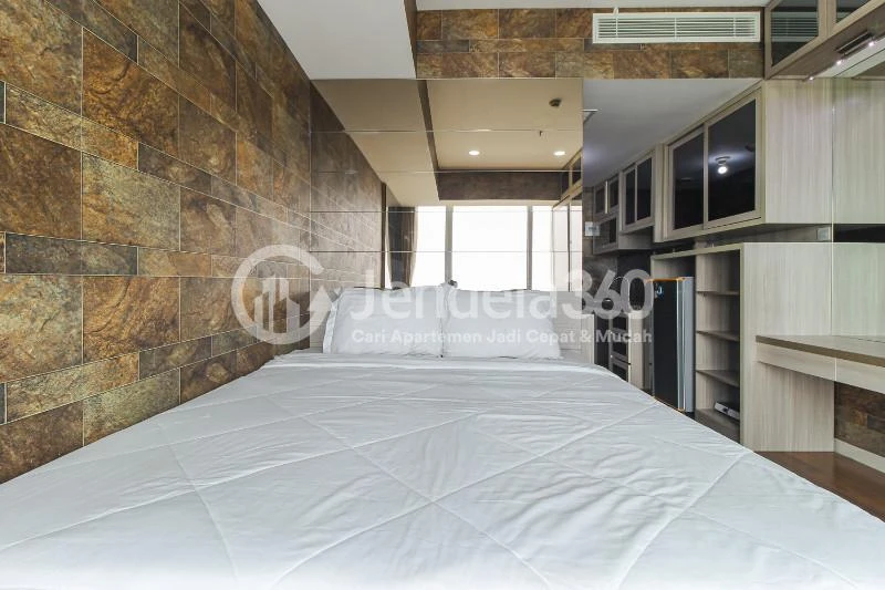 Bedroom Well Located Studio Apartment at U Residence Karawaci Low Floor