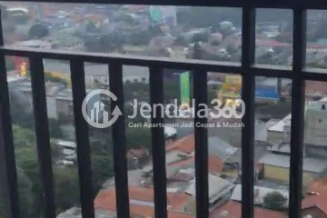 Balcony Middle Floor 1BR Apartment with City View at Samesta Mahata Margonda Apartment