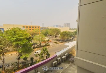 Balcony 2BR Apartment with Swimming pool View at Sky Terrace Apartment
