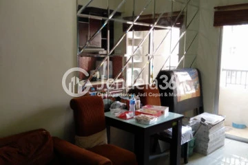 Living Room 2BR Aston Marina Ancol Apartment at Tower D