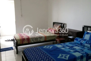 Bedroom Modern Studio Apartment Low Floor with City View at Delta Cakung Apartment