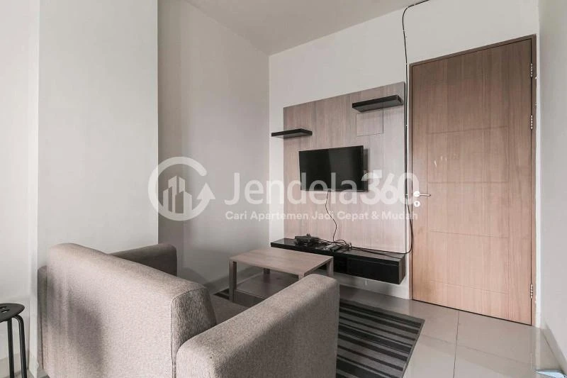 Living Room Oak Tower Apartment 2BR Fully Furnished