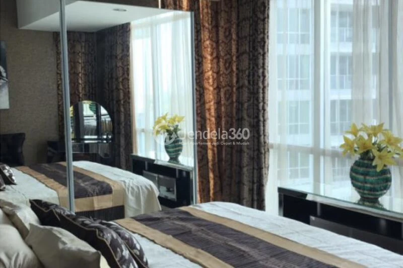 Bedroom 1 Low Floor 3BR Apartment with City View at Kemang Village Apartment
