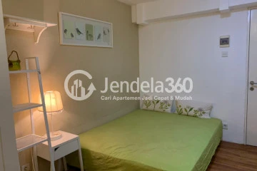 Bedroom Cozy Studio Apartment at Kebagusan City Apartment Low Floor