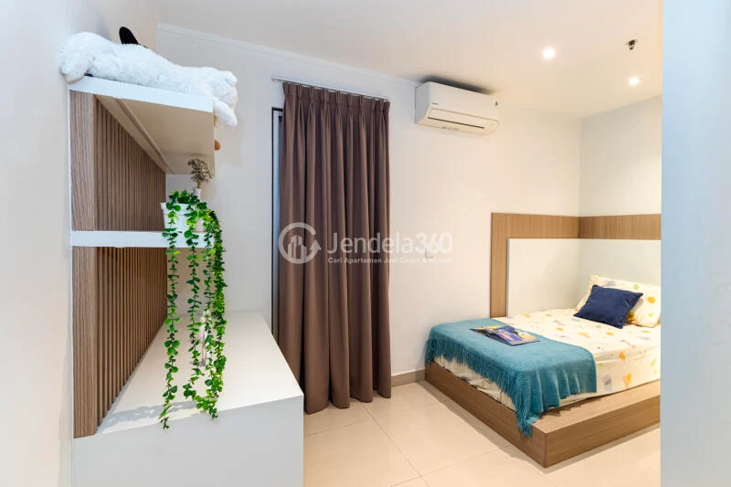 Bedroom 1 Tidy 2BR Apartment Low Floor with  View at Sahid Sudirman Residence