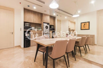 Dining Room Izzara Apartment 2BR Fully Furnished