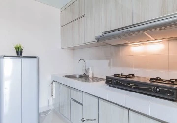 Kitchen Springhill Terrace Residence 3BR Tower SandalWood