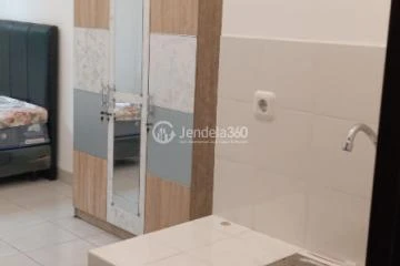 Kitchen Studio Apartment with City View at EcoHome Citra Raya