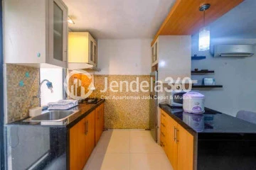Kitchen 2BR Metropark Condominium Apartment at Tower B