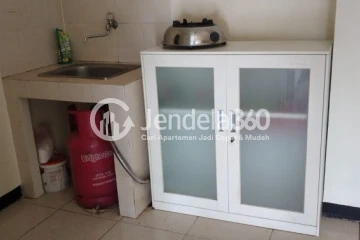 Kitchen Comfortable 1BR Apartment Low Floor with City View at Maple Park Apartment