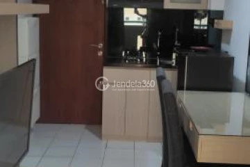 Kitchen Excellent 1BR Apartment Low Floor with City View at Kebagusan City Apartment