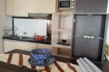 Kitchen Middle Floor 3BR Apartment with City View at Puri Park View Apartment