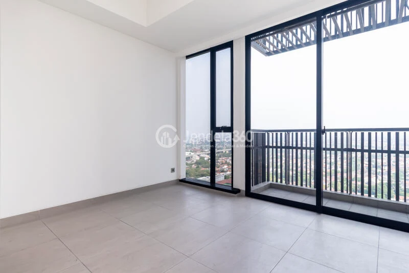 Bedroom 1BR Apartment with city View at Fatmawati City Center Apartment