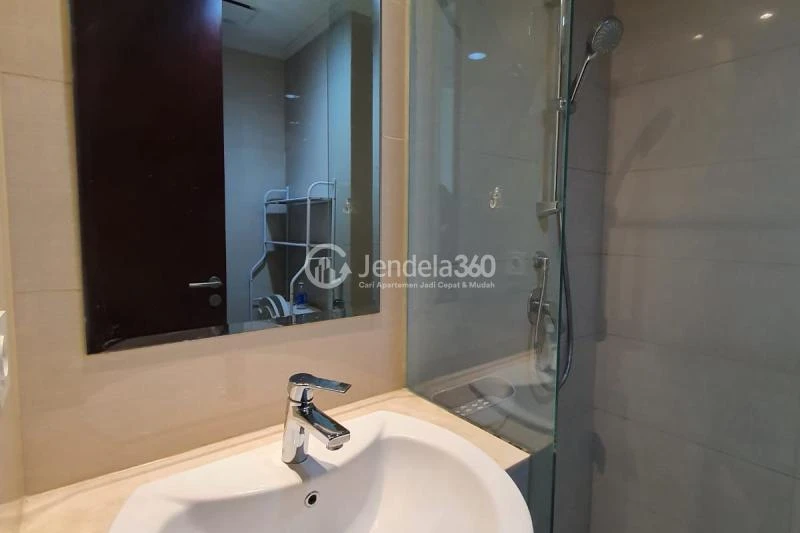 Bathroom Decorative 2BR Apartment Low Floor with  View at Green Sedayu Apartment