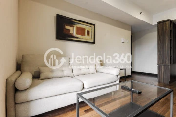 Living Room Excellent 2BR High Floor Apartment with City View at The Wave Apartment