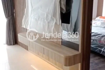 Living Room 2BR Apartment with City View at Arandra Residence
