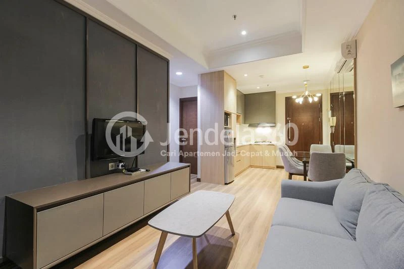 Living Room Kuningan City (Denpasar Residence) 2BR View City
