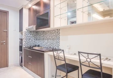 Dining Room Puri Orchard Apartment 1BR Fully Furnished