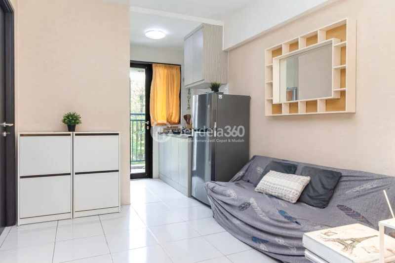 Living Room Kebagusan City Apartment 2BR Fully Furnished