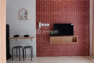Bedroom Elegant Studio Apartment at Dave Apartment Low Floor