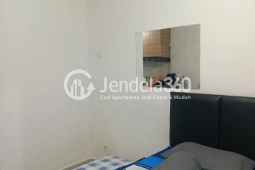 Bedroom Low Floor Studio Apartment with City View at Paradise Mansion Apartment