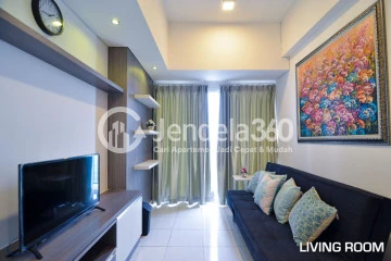 Living Room Casa De Parco Apartment 1BR Fully Furnished