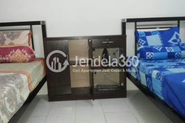 Bedroom Modern Studio Apartment Low Floor with City View at Delta Cakung Apartment
