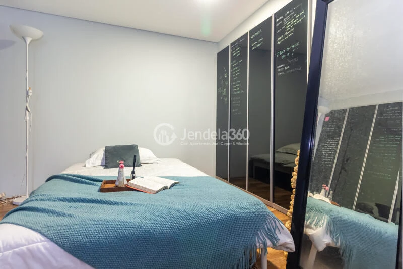 Bedroom 2 Strategic Location 2BR Apartment Middle Floor with City View at Maqna Residence